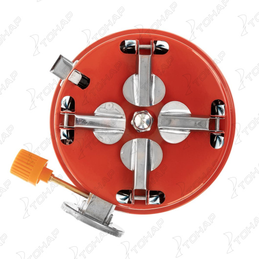 Плита газовая мини в чехле с ветрозащитой (HS-PM-166) Helios1